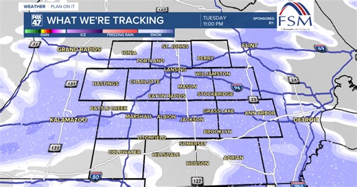 Two more rounds of snow for Mid-Michigan as 2025 wraps up