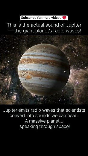 This Is the Sound of Jupiter 😱🪐