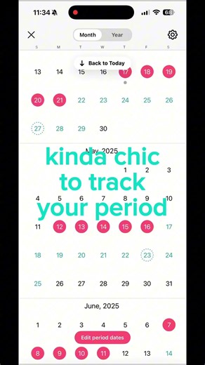 Flo Health: Kinda chic to track your period 💅
