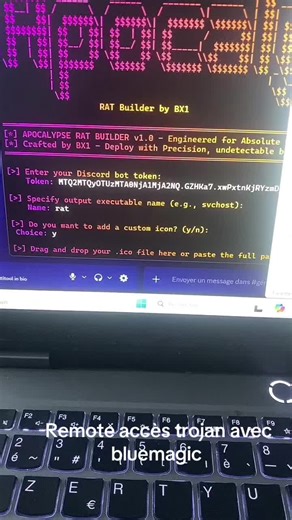 Comment prendre le contrôle de n’importe quelle pc ? #bluemagic #rat #multitool #discor