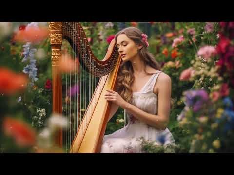 3 Hours Relaxing Harp Music 🎶 Soothing Music for Stress Relief, Meditation, Sleep