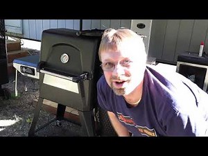 Loading charcoal and starting a Masterbuilt 560 Gravity Series 560 Grill/Smoker