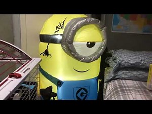 New for 2025 4.2 ft Stuart The Minion Halloween Inflatable Sold at Walmart For 32 dollars.