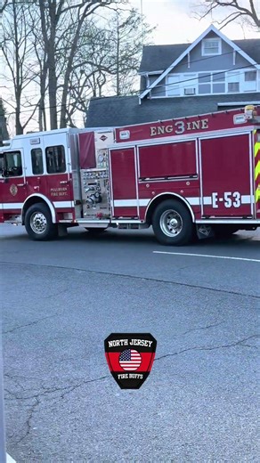 Millburn Fire Engine 5-3 Heading Back To Station 2 #shorts #fire