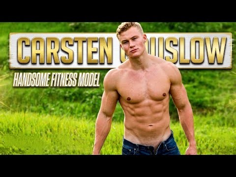 CARSTEN GAUSLOW | Handsome & Attractive Male Fitness Model | Impressive Physique