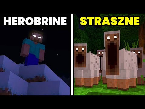 10 POPULARNYCH CREEPYPAST w MINECRAFT