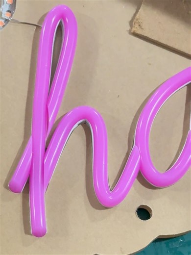 DIY Custom Neon Sign: A Healing Process