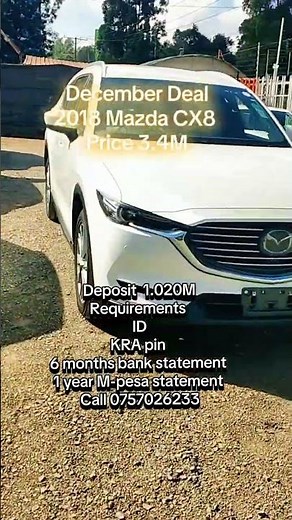 2018 MAZDA CX8, 🚙💨Affordable Family SUV, 6-seater 💺