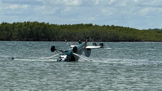 No injuries reported after banner plane makes water landing in Ponce Inlet