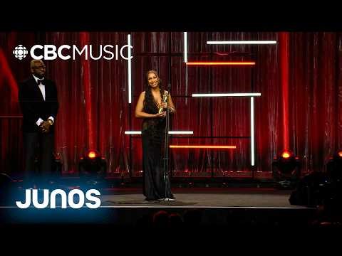 Melanie Fiona wins Traditional R&B/Soul Recording of the Year | 2026 Juno Awards