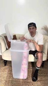 MAKE CHRISTMAS OR GIFT WRAPPING EASIER - Rubbermaid Wrapping Paper Storage Bin - Honest Review