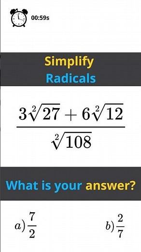 How to Simplify Fractions with Radicals 📚 Step-by-Step