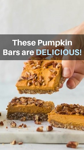 Share this recipe with your pumpkin-loving friends! These are great for the holidays – especially if your oven is tied up. No baking involved – it just takes about 15 minutes to assemble and pop into the freezer. Most holiday recipes call for bleached flour… white sugar… corn syrup…shortening… and all kinds of unhealthy ingredients. It’s hard to believe these decadent Pumpkin Bites are made with NO white sugar, NO flour, and NO dairy – just 100% healthy deliciousness in a pan. Food Babe’s Pumpki