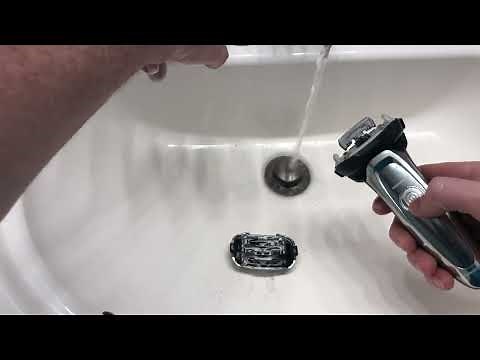 How to clean a Panasonic 5 Blade Electric Razor so it will last longer