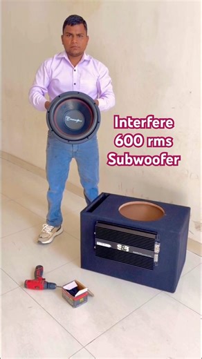 interfire subwoofer installation | 12 inch subwoofer box price #shortsviral #shortvideo #youtube