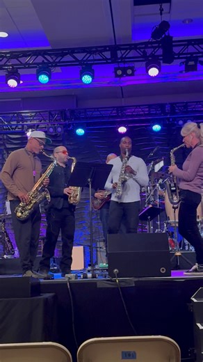 Here’s a little snippet of today’s rehearsal with Marcus Miller, Kirk Whalum, Mindi Abair, Eric Marienthal & Alex Han for the David Sanborn tribute concert at the Berks Jazz Fest! Can’t wait to see you tomorrow night! . . #berksjazzfest #davidsanborn #chicagosong | Eric Darius