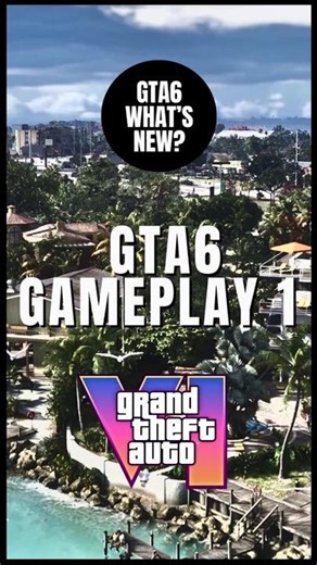 GTA 6 Gameplay 1 #gta6 #shorts #gta6gameplay #gta6trailer2