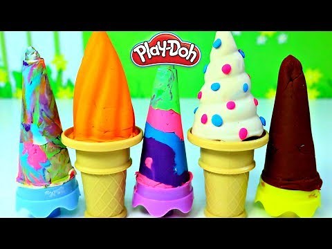 Paletas Arcoíris de Plastilina Play Doh Rainbow Popsicles|Mundo de Juguetes