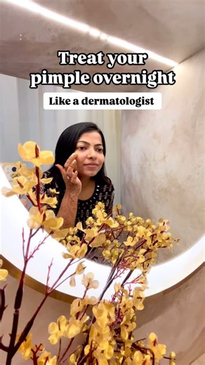 Dr. Ekta's Enhance Skin Clinic on Instagram: "Woke up with a pimple right before an important event❓ Don’t panic! Here’s how dermatologists tackle breakouts overnight: ✔ Apply a spot treatment – Use benzoyl peroxide (2.5%) or salicylic acid to reduce inflammation. ✔ Ice it down – Wrap an ice cube in a cloth and apply for 2-3 minutes to calm redness. ✔ Use a pimple patch – Hydrocolloid patches absorb pus and protect the area from bacteria. ✔ Don’t pop it! – Picking can lead to scars and worsen th