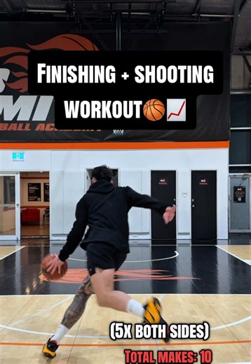 Intensive Basketball Finishing and Shooting Workout