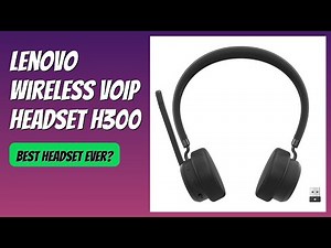 REVIEW (2026): Lenovo Wireless VoIP Headset H300. Features.