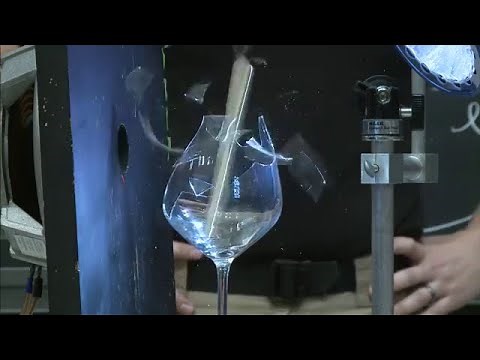 Best Demonstration of Resonance -MIT professor demonstrates how glass breaks due to forced resonance