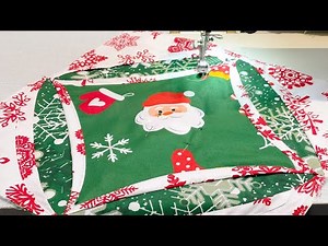 🧵 “I sewed this sweet Christmas decor with just a few stitches! 🎁 Watch, learn, try it too 😍