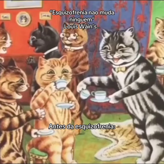 Esquizofrenia: A Transformação de Louis Wain