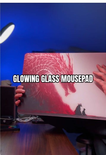Revolutionary Glowing Glass Mousepad for Gamers