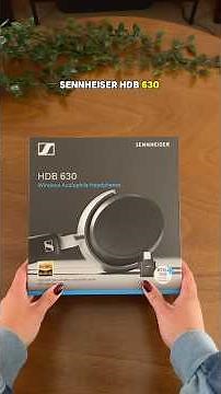 Unboxing the Sennheiser HDB 630 Wireless Headphones | #unboxing #sennheiser #tws