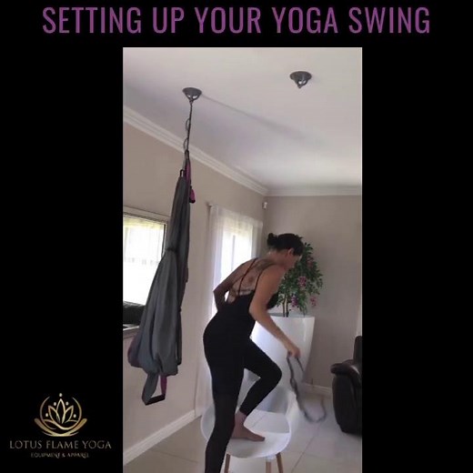 Setting up your Yoga Swing
