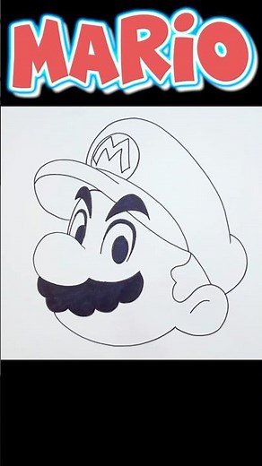 How To Draw MARIO | Mario & Luigi: Brothership | MARIO DRAWING #shorts #drawing #mario #marioart