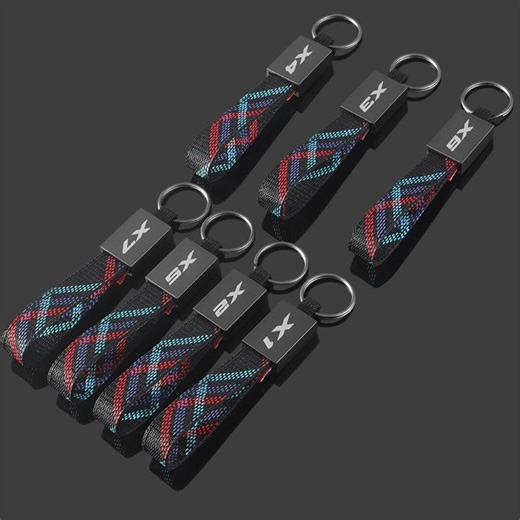 BMW X1 X2 X3 X4 X5 X6 X7 Oxford Braided Strap Car Keychain Pendant - Etsy