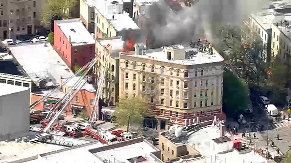 2 people killed in Bronx building fire; 11 others injured, including 5 firefighters
