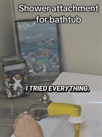 Shower Attachment for Easy Dog Baths in the Tub