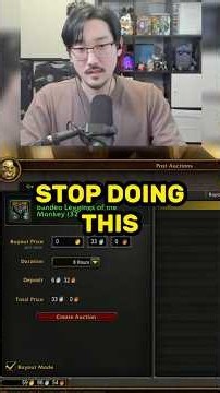 IF YOU'RE A NEW WOW PLAYER STOP DOING THIS