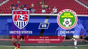 #USWNT 1, China 1: Highlights from the opening match of the International Tournament of Brasilia. | U.S. Soccer