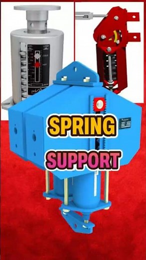Where to use Spring Supports in Piping System? #pipingdesign #mechanical #oilandgas #career