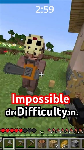 I Survived Minecraft IMPOSSIBLE Difficulty...