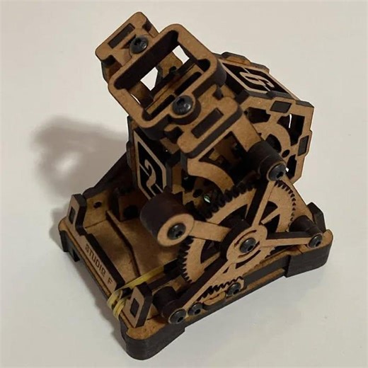 Digital SVG File – 3D Laser Cut Puzzle – Mechanical Dice – 3mm - Etsy
