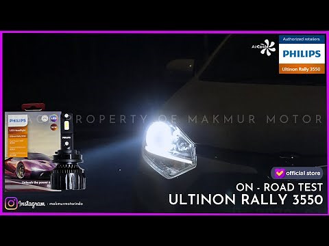 PHILIPS ULTINON RALLY 3550 50W - ON ROAD TEST