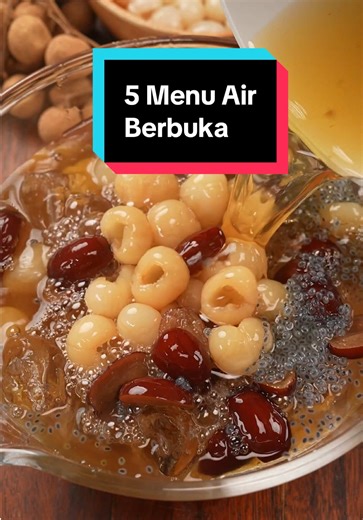 5 Menu Air Berbuka untuk Ramadhan