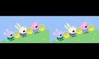 Mix of 2 videos from youtube : bsod peppa pig crying comparison