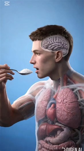 What Happens When You Eat Sugar? 🍬 #shorts.