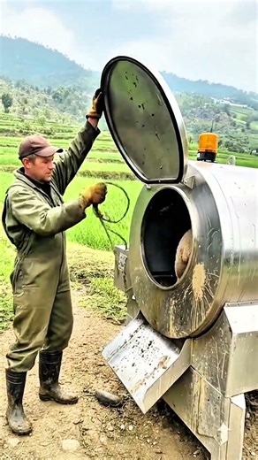 Sheep Farm Processing 🐑 | Viral Industrial Drum Machine | Satisfying Short