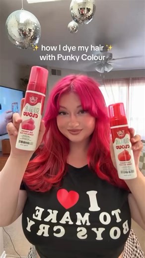 Punky Hair Colour on Instagram: "@allicaitlin proving red + pink is the power duo 💋💕 Obsessed with the our Sugar Cloud Foaming Hair Colors grab them now at @Sallybeauty! 👀 #PUNKYCOLOR #SUGARCLOUD #PUNKYCOLOURSUGARCLOUD #HAIRDYE #PINKHAIR #SALLYBEAUTYFINDS"