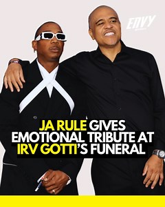 Ja Rule delivers emotional Speech At Irv Gotti's Funeral 🕊️🕯️ | DJ ENVY