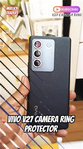 Vivo V27📸✅📲mobile HD camera lens protector | metal camera ring for mobile #trend #cameraglass #short