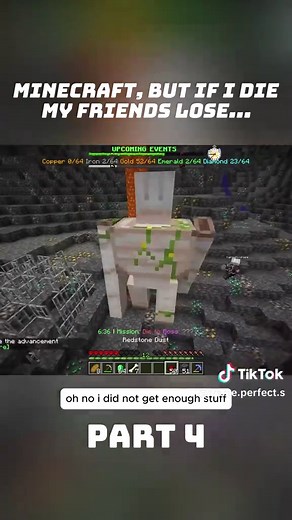 Minecraft Challenge: Friends Lose When I Die!