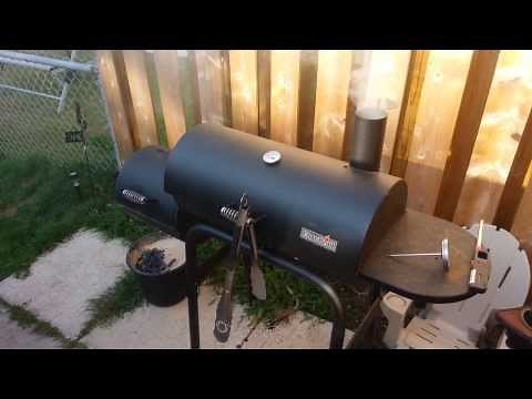 Charbroil Offset Smoker Grillin Burgers